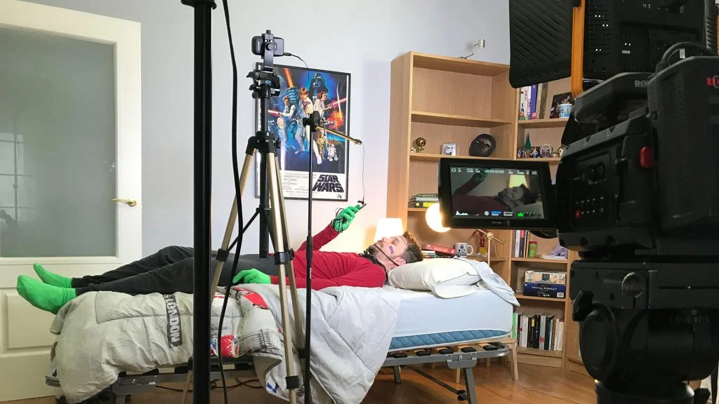 'Electroman' participa en la yincana de cine confinado rodaje electroman cortometraje yincana notodofilmfest